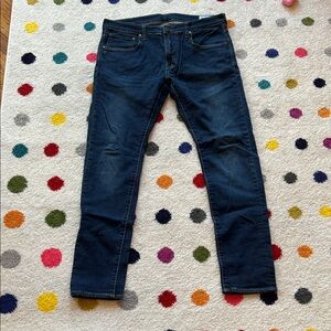 Edwin Deep Blue Skinny Jeans for Men